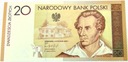 2009 20 zł złotych Juliusz Słowacki banknot kolekcjonerski NBP