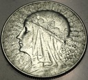 5 zł złotych 1933 Głowa Kobiety Polonia Jadwiga Babka SREBRO