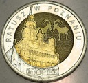 5 zł złotych 2015 Ratusz w Poznaniu Odkryj Polskę