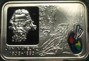 20 zł złotych 2002 Jan Matejko Polscy Malarze XIX XX w. SREBRO