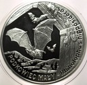 20 zł złotych 2010 Podkowiec Mały nietoperz Zwierzęta Świata SREBRO