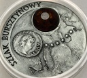 20 zł złotych 2001 Szlak Bursztynowy BURSZTYN SREBRO RZADKA