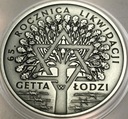 20 zł złotych 2009 GETTO 65 rocznica likwidacji Getta w Łodzi SREBRO