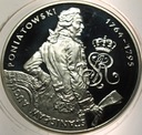 10 zł złotych 2005 Stanisław August Poniatowski PÓŁPOSTAĆ SREBRO
