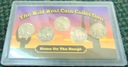 USA zestaw 5x 5 centów 1935-1937 The Wild West Coin Collection 1994 BLISTER