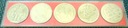zestaw 5x medale ZSRRR 1976 Martyrologia 1941-1945 etui