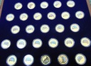 zestaw 27 x medale STOLICE EU EUROPY 2022 KASETA