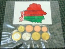 zestaw Białoruś 8 monet kopiejki ruble 2009 set BLISTER