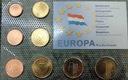 zestaw Holandia Niderlandy 1999-2003 monet euro centów set BLISTER