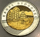 5 zł złotych 2015 Kanał Bydgoski Odkryj Polskę