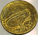 2 zł złote 1998 Ropucha paskówka Zwierzęta Świata