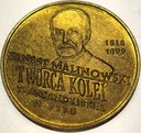 2 zł złote 1999 Ernest Malinowski kolej Peru