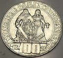 100 zł 1966 Mieszko Dąbrówka Tysiąclecie Państwa Polskiego SREBRO