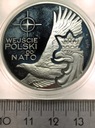 Medal 1999 Wejście Polski Do NATO Mennica SREBRO