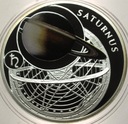Systema Solare 2009 SATURN Saturnus Mennica SREBRO