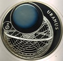 Systema Solare 2009 URAN Uranus Mennica SREBRO