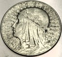 5 zł złotych 1933 Głowa Kobiety Polonia Jadwiga Babka SREBRO