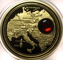 Szlak Bursztynowy 1 dolar Niue 2011 Europa LUSTRZANA SREBRO