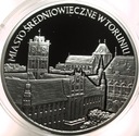20 zł złotych 2007 TORUŃ Miasto Średniowieczne w Toruniu SREBRO