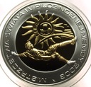 10 zł złotych 2006 Niemcy Mistrzostwa Świata FIFA platerowana AU SREBRO