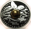 10 zł złotych 2008 PEKIN Olimpiada Reprezentacja KULA SREBRO