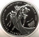 10 zł złotych 2010 Vancouver Igrzyska Olimpiada Reprezentacja SREBRO