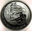 10 zł złotych 2006 Turyn Igrzyska Olimpiada Snowboard SREBRO