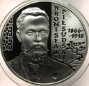 10 zł złotych 2008 Bronisław Piłsudski SREBRO