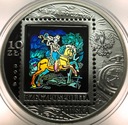 10 zł złotych 2008 POCZTA 450 lat Poczty Polskiej SREBRO