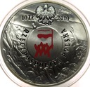 10 zł złotych 2010 Polski Sierpień 1980 Solidarność SREBRO