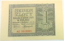 1941 1 zł Jeden Złoty, seria AE