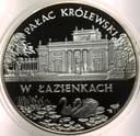 20 zł złotych 1995 ŁAZIENKI Pałac Królewski w Łazienkach SREBRO