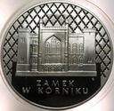 20 zł złotych 1998 Zamek w Kórniku SREBRO