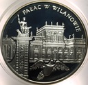 20 zł złotych 2000 WILANÓW Pałac w Wilanowie SREBRO
