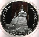 20 zł złotych 2006 HACZÓW Kościół w Haczowie SREBRO