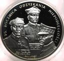 20 zł złotych 2008 NIEPODLEGŁOŚĆ 90 roczni odzyskania niepodległości SREBRO