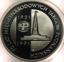 200000 zł złotych 1991 Targi Poznańskie SREBRO