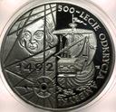 200000 zł złotych 1992 500-lecie odkrycia Ameryki Kolumb SREBRO