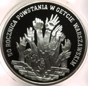 300000 zł złotych 1993 GETTO 50 rocznica Powstania w Getcie Warszawskim