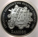 300000 zł złotych 1993 Zamość UNESCO SREBRO