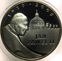 10 zł złotych 2005 Jan Paweł II 1920 2005 SREBRO