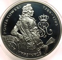 10 zł złotych 2005 Stanisław August Poniatowski PÓŁPOSTAĆ SREBRO