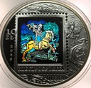 10 zł złotych 2008 POCZTA 450 lat Poczty Polskiej SREBRO