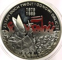 10 zł złotych 2009 Wybory 4 VI 1989 Solidarność Jan Paweł II SREBRO