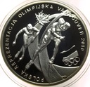 10 zł złotych 2010 Vancouver Igrzyska Olimpiada Reprezentacja SREBRO