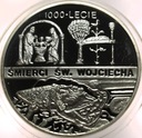 10 zł złotych 1997 SWIĘTY WOJCIECH 1000-lecie śmierci Św. Wojciecha SREBRO