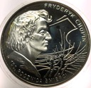 10 zł złotych 1999 Fryderyk Chopin Szopen SREBRO