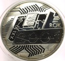 10 zł złotych 2001 Rok 2001 SREBRO