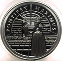 10 zł złotych 2002 Jan Paweł II Pontifex Maximus SREBRO