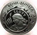 10 zł złotych 2004 1 zł 1924 Żniwiarka Dzieje Złotego SREBRO